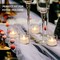 24-Pack LED Candles, Tea Lights Candles Battery Operated Bulk,  Long-Lasting 150 Hours Flameless Tealight Candles, Realistic Tea Lights for Halloween Christmas Wedding Table Decor, 1.5'' D X 1.25'' H